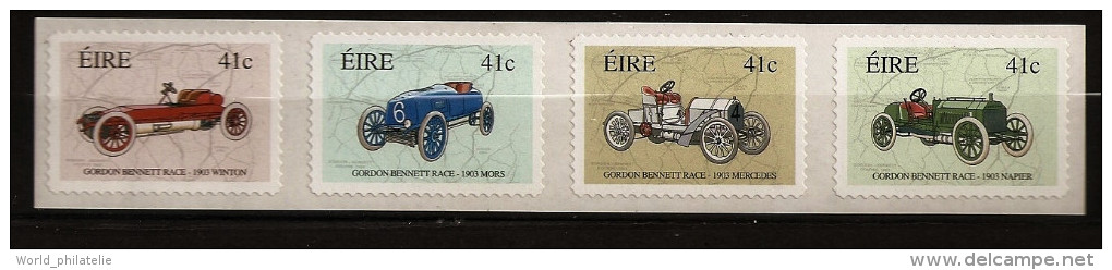 Irlande Eire 2003 N° 1515 / 8 ** Voiture, Course Automobile Gordon Bennett, Napier, Mercedes, Mors, Winton, Histoire - Nuovi