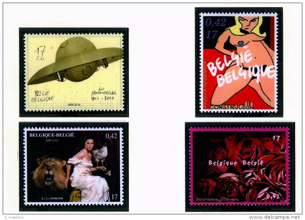 België 2000 - 2938/2941**- POSTFRIS - NEUF SANS CHARNIERES - MNH - POSTFRISCH - Autres & Non Classés