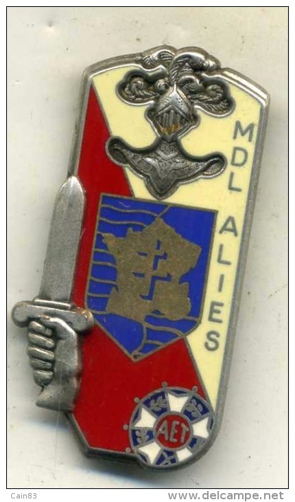 Insigne Promo MDL ALIES 109é Promo ENSOA-ABC___fraisse - Armée De Terre