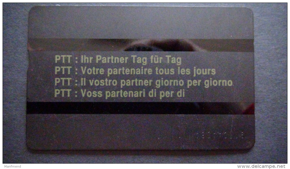 Switzerland - PTT - CHF 20 - PTT: Ihr Partner Tag Für Tag - CN:911C - Used - Look Scans - Suisse