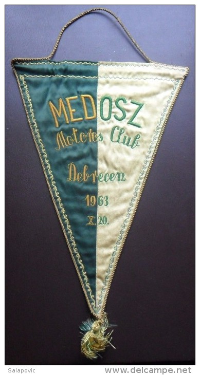 PENNANT MEDOSZ MOTOROS CLUB DEBRECEN CAR RACING MOTO, MOTORBIKE - Automobile - F1