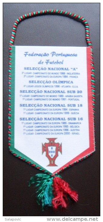 PENNANT PORTUGAL FOOTBALL FEDERATION - Bekleidung, Souvenirs Und Sonstige