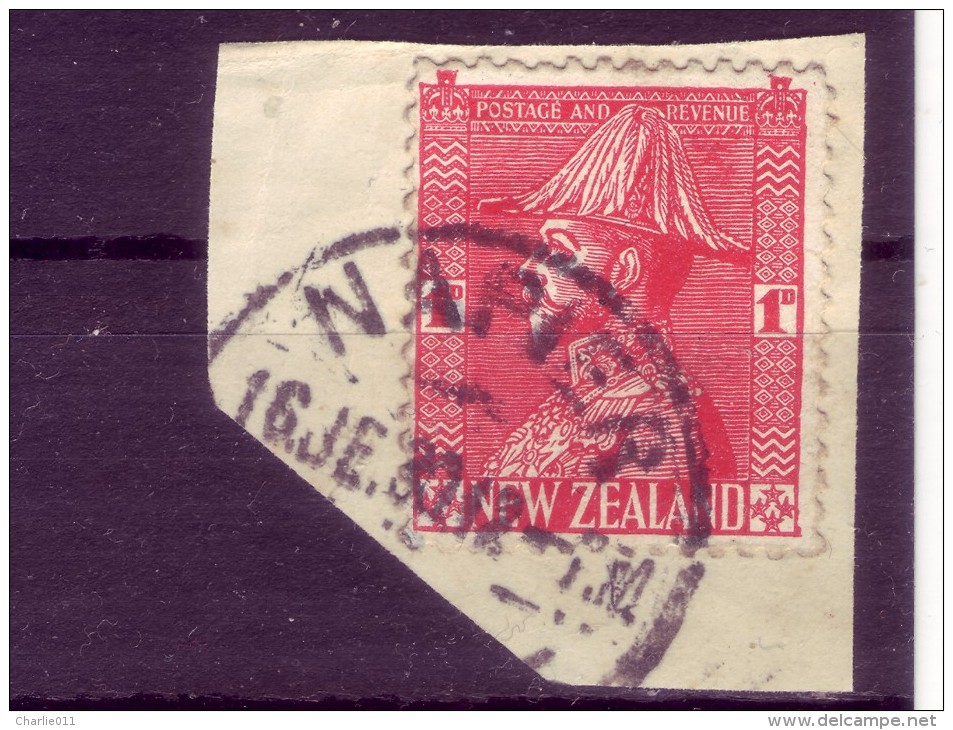 KING GEORGE V-1 D-POSTMARK-NAPIER-NEW ZEALAND-1926 - Unused Stamps