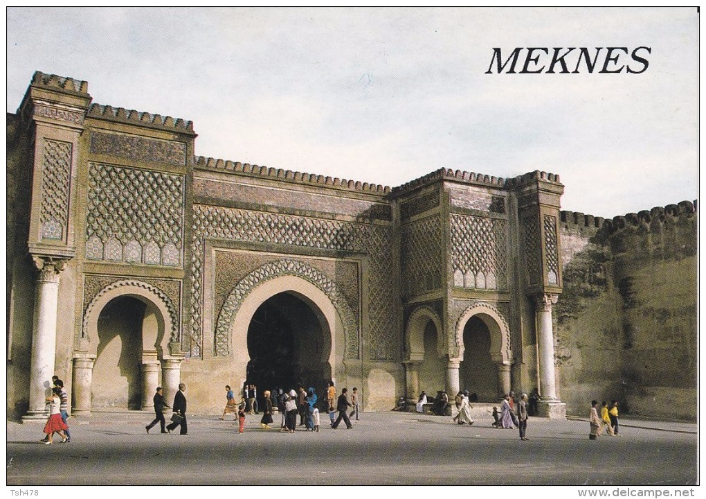 MAROC---MEKNES---Bab Mansour---voir 2 Scans - Meknès