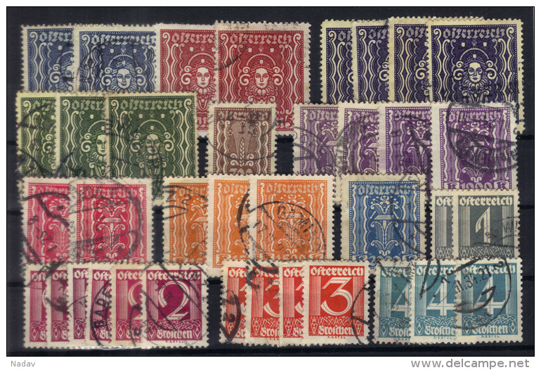 1921-24 . Osterreich  - Used -068 - Collections