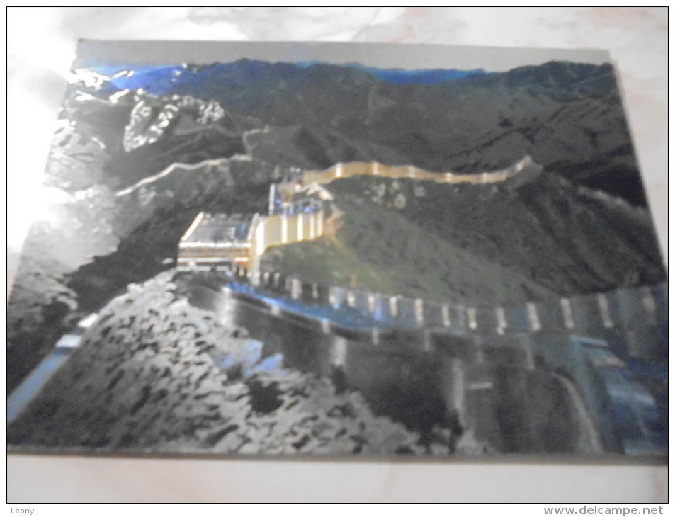 CPM  De  CHINE -  GREAT WALL -  MURAILLE De CHINE -  CARTE BRILLANTE - Chine