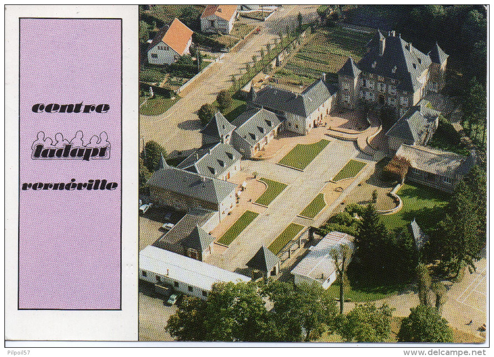 57 ARS SUR MOSELLE - Centre Ladapt Verneville, Château De Vernéville (affranchie Mais Timbre Non Oblitéré) 2 Scan - Ars Sur Moselle