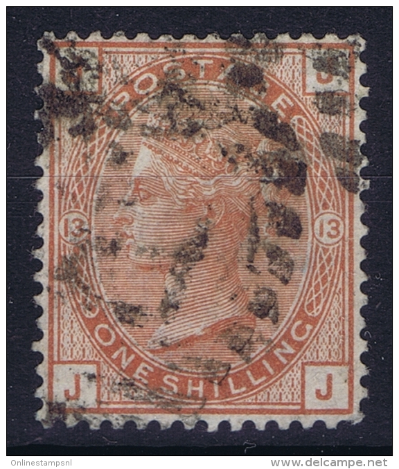 Great Britain SG 163  Used  1880  Mi 64 Plate Nr 13 - Gebraucht