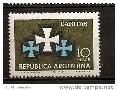 Argentine Argentina 1966 N° 762 ** Association, Bienfaisance, Croix, Charité - Nuevos