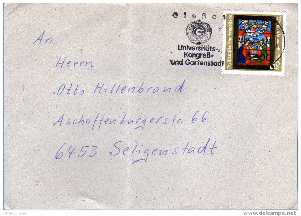 Giessen - Brief 1982 - Giessen