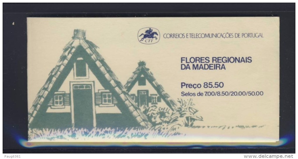 MADERE Carnet Fleurs 1981 Yvert N° NEUF MNH** - Afrique Portugaise