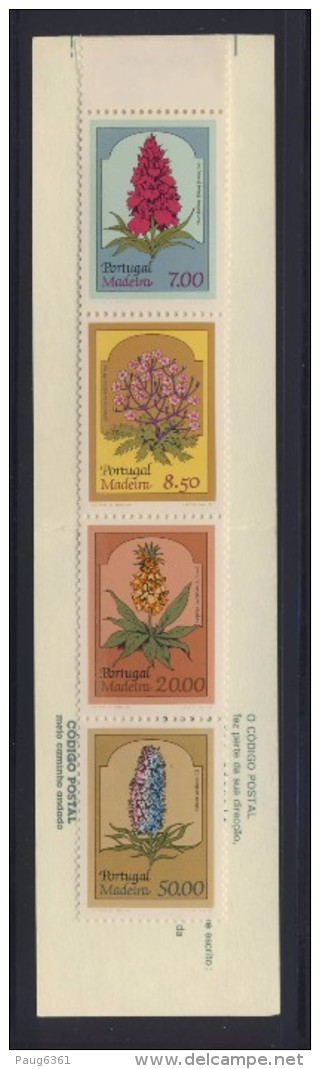 MADERE Carnet Fleurs 1981 Yvert N° NEUF MNH** - Afrique Portugaise
