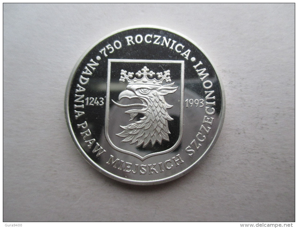 Polen 200000 Zlotych, 1993 City Of Szczecin - Pologne