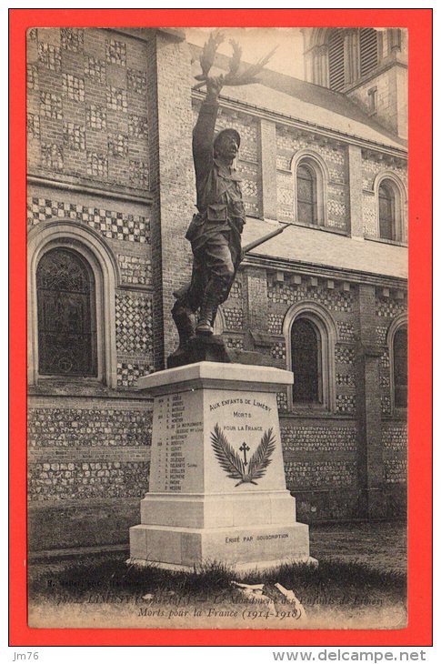 LIMESY  - Le Monument Des Enfants De Limesy Morts Poure La France (1914-1918). - Autres & Non Classés