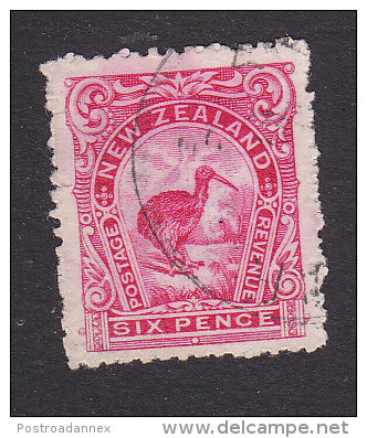 New Zealand, Scott #115, Used, Kiwi, Issued 1907 - Used Stamps