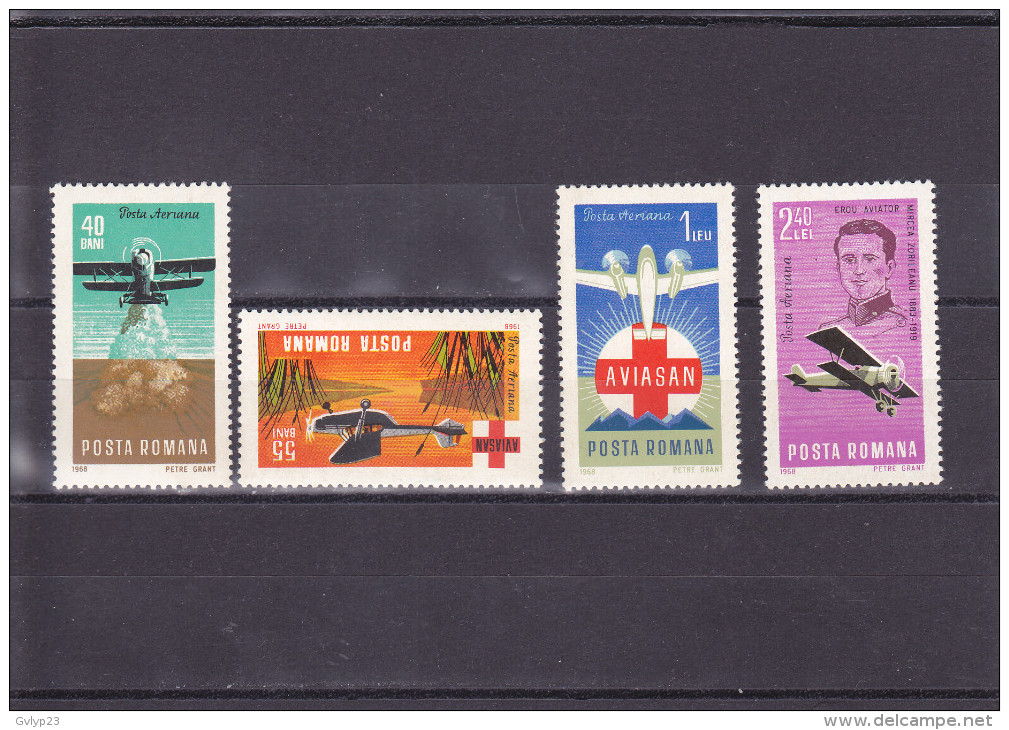 AVIATION SANITAIRE NEUF ** UNE SéRIE DE 4 VALEURS  N°214/217  YVERT ET TELLIER 1968 - Unused Stamps