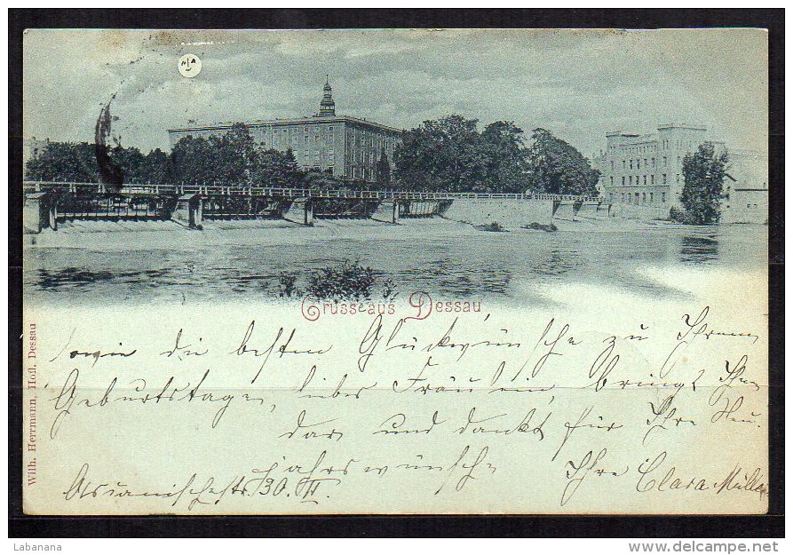 Allemagne, Gruss Aus Dessau 1898 - Dessau