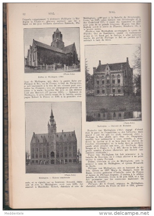 Dictionnaire Historique Et Géographique Des Communes Belges - DE SEYN Eugène - 2 Tomes Ed. 1924 Signé Par Auteur - Belgique