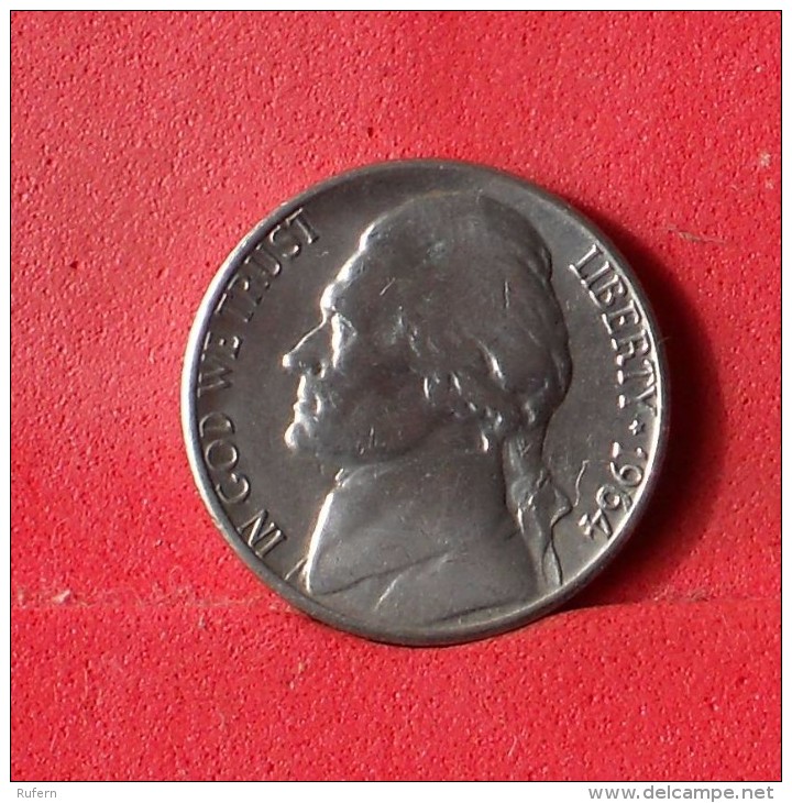 USA 5 CENTS 1964 -    KM# A192 - (Nº13918) - 1938-…: Jefferson