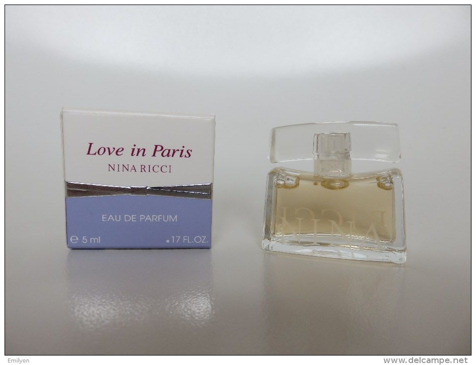 Love In Paris - Nina Ricci - Miniatures Femmes (avec Boite)