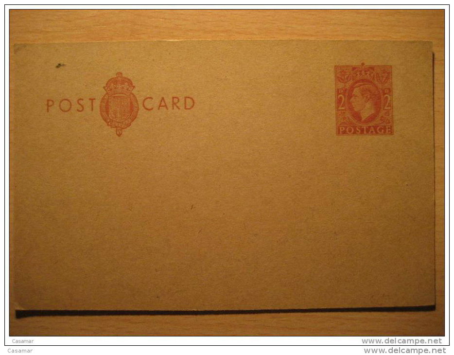 UK GB 2d Tarjeta Entero Postal Stationery Post Card - Interi Postali