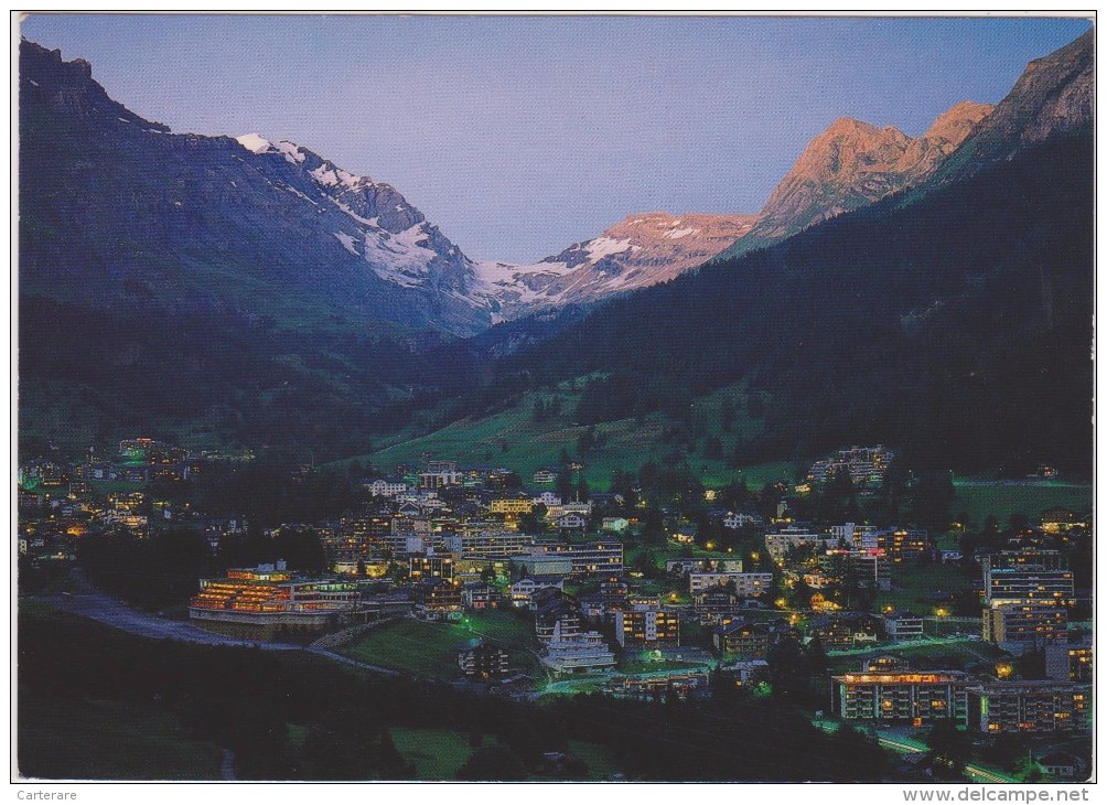 SUISSE,SWITZERLAND,SWISS, HELVETIA,SCHWEIZ,SVIZZERA ,VALAIS,LEUKERBAD-LOECHE LES BAINS,COL GEMMI,PHOTO KLOPFENSTEIN - Loèche