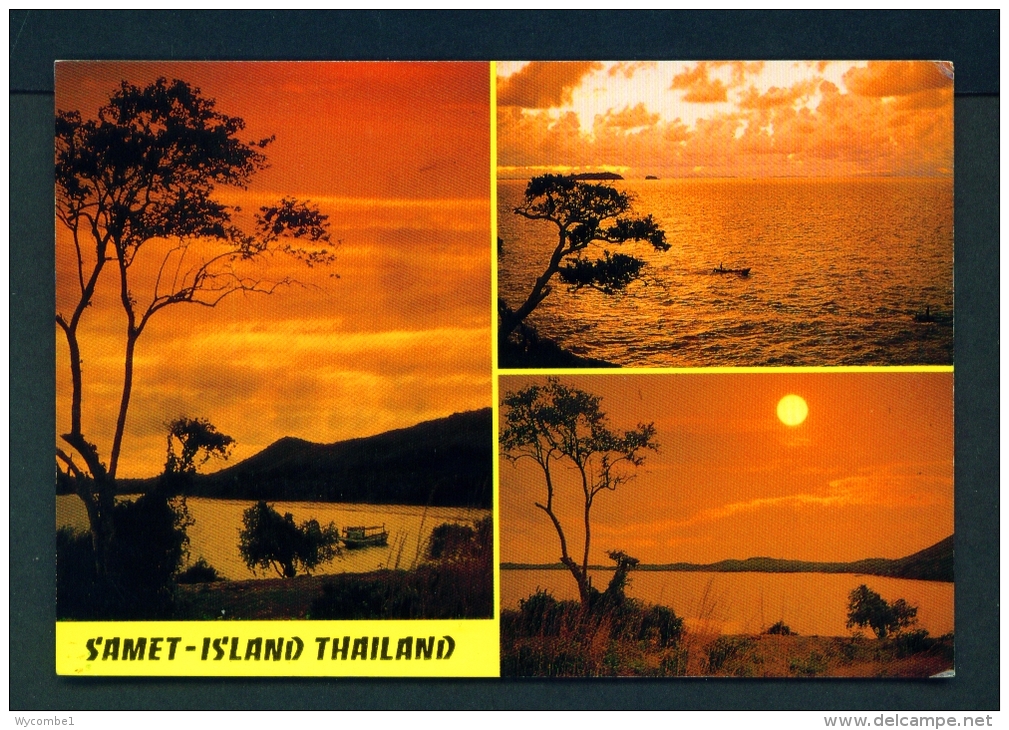 THAILAND  -  Samet Island  Multi View  Unused Postcard - Thailand