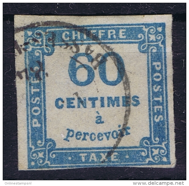 France:  Taxe Yv Nr  9 Gestempelt/used/obl. - 1859-1959 Used