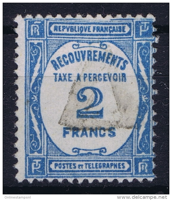 France:  Taxe Yv Nr 61 Gestempelt/used/obl. - 1859-1959 Oblitérés