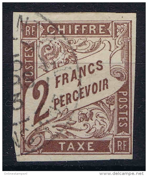 France Colonies Yv Nr 16 Taxe   Gestempelt/used/obl - Portomarken