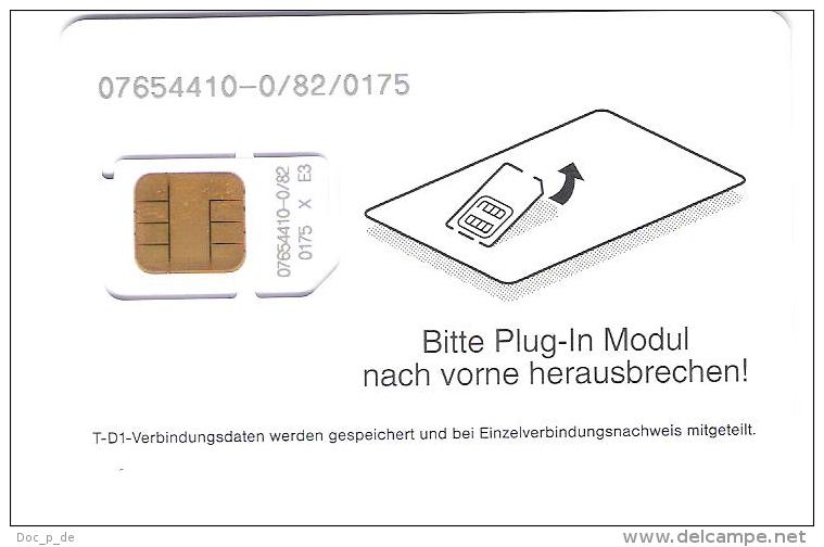 Germany - GSM - D1 - Telekom - Plug In Card - Handy Sim Karte - T-Mobil - Andere & Zonder Classificatie