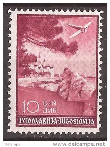 1937 340-47 C-JUGOSLAVIJA JUGOSLAWIEN KROATIEN HRVATSKA PERF11 1-2 -12 1-2  POSTA AEREA TURISMO MNH - Unused Stamps