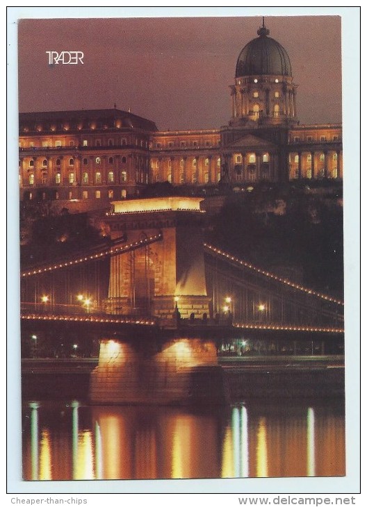 Budapest - Chain Bridge And Palace - Stamps - Hungría