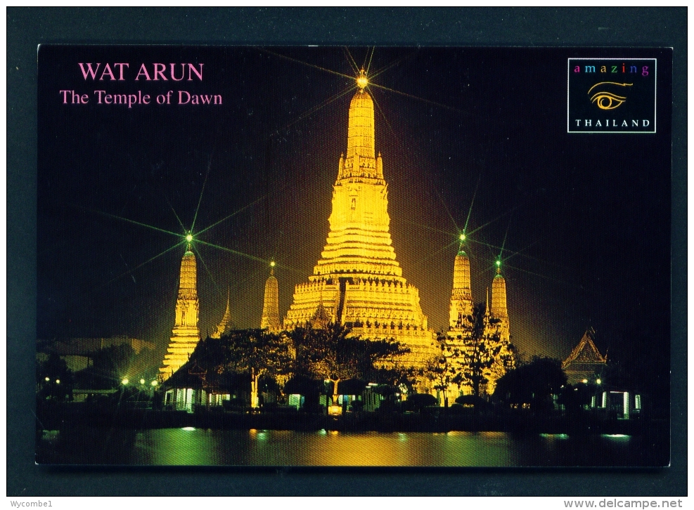 THAILAND  -  Bangkok  Wat Arun  Temple Of Dawn  Unused Postcard - Thailand