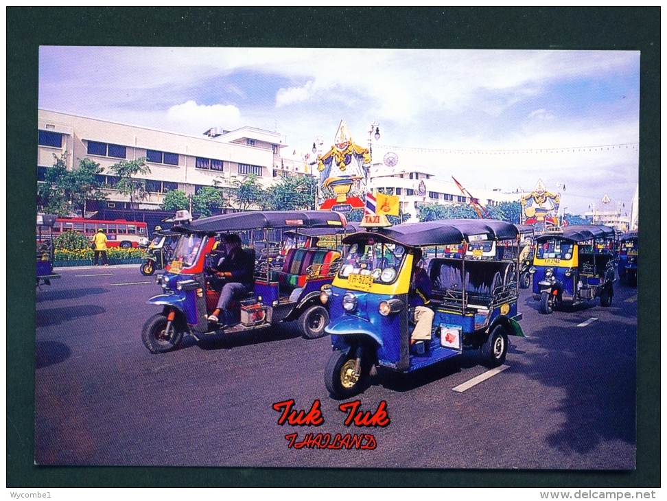 THAILAND  -  Bangkok  Tuk Tuk  Unused Postcard - Thailand