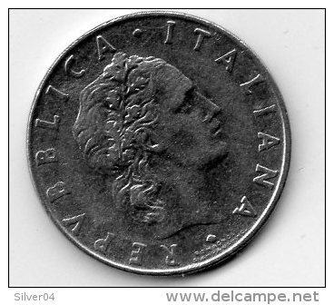 MONETA ITALIA LIRE 50 -1958 - 50 Lire