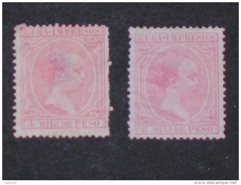 CUBA     1894     SCOTT# P-23,24 - Gebraucht