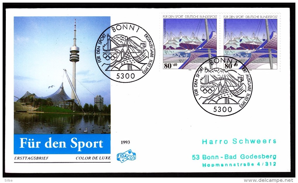 Germany Berlin 1993 / For Sport / Berlin Olympic Stadium - Altri & Non Classificati