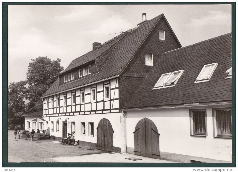 BARENSTEIN - GASTSTATTE HUTHAUS - GERMANY ( 2 SCANS ) - Baerenstein