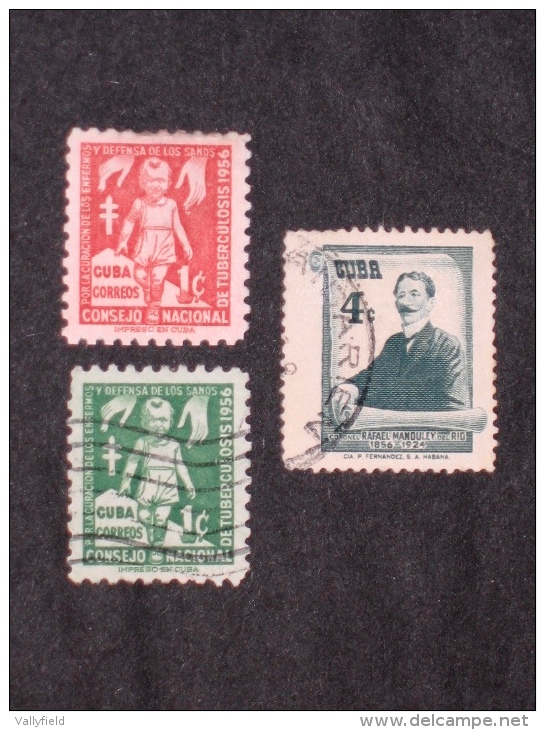 CUBA     1956-7    LOT# 10 - Gebraucht