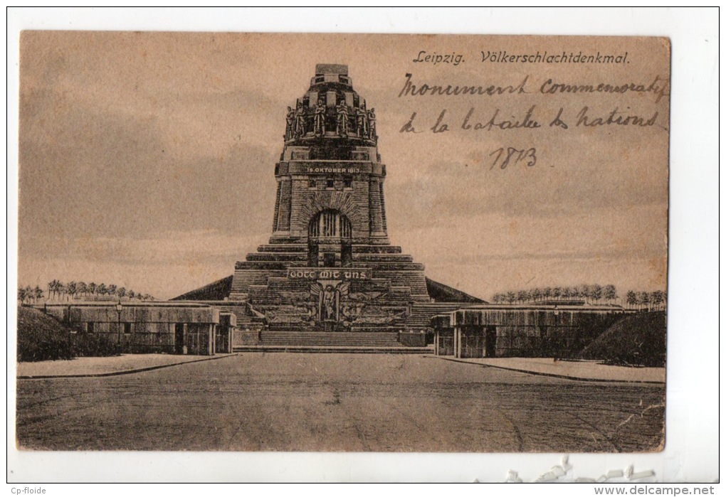 ALLEMAGNE . DEUTSCHLAND . LEIPZIG . VÖLKERSCHLACHTDENKMAL - Réf. N°14499 - - Leipzig