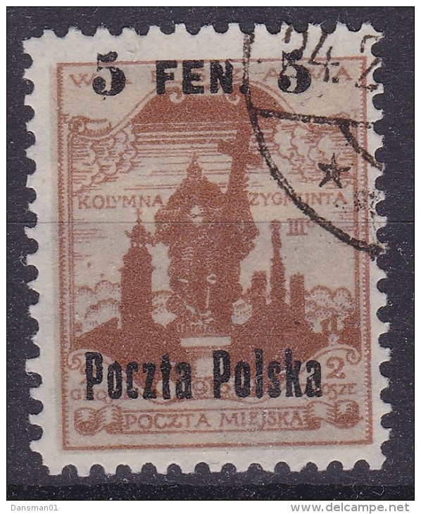 POLAND 1918  Warsaw Ovpt Fi 2 B2 Used - Usados