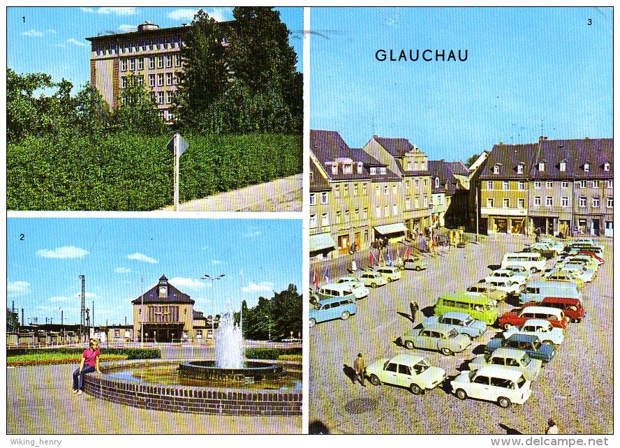 Glauchau - Mehrbildkarte 5 - Glauchau