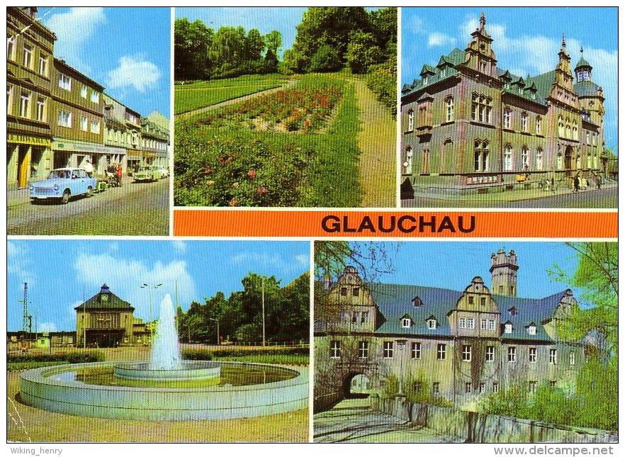 Glauchau - Mehrbildkarte 7 - Glauchau