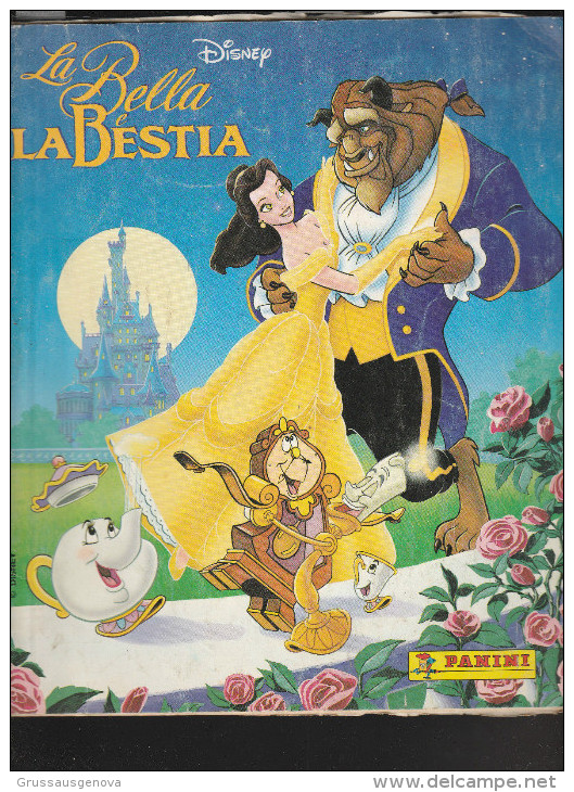 DC1) PANINI DISNEY LA BELLA E LA BESTIA 1992 FIGURINE PANINI NON COMPLETO FIGURINE MANCANTI 11 16 27 36 50 63 .... - Edizione Italiana