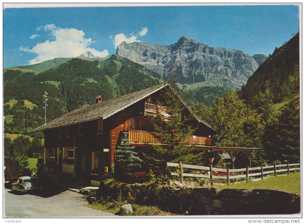 SUISSE,SWITZERLAND,SWISS, HELVETIA,SCHWEIZ,SVIZZERA ,VALAIS,MONTHEY,VAL D´LLIEZ,CHAMPERY,HOTEL RESTAURANT - Champéry