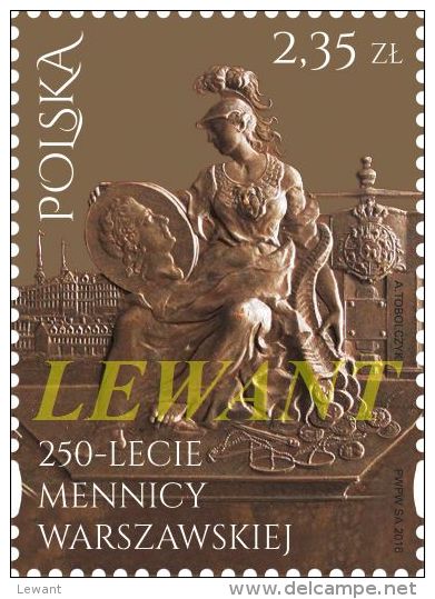 2016.01.21. 250th Anniversary Of The Warsaw Mint - MNH - Ongebruikt