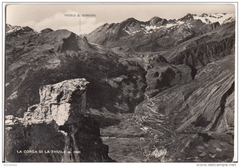 Val D'Aosta - La Conca Di La Thuile Mt. 1441 - Panorama (Piccolo S. Bernardo) - Altri & Non Classificati