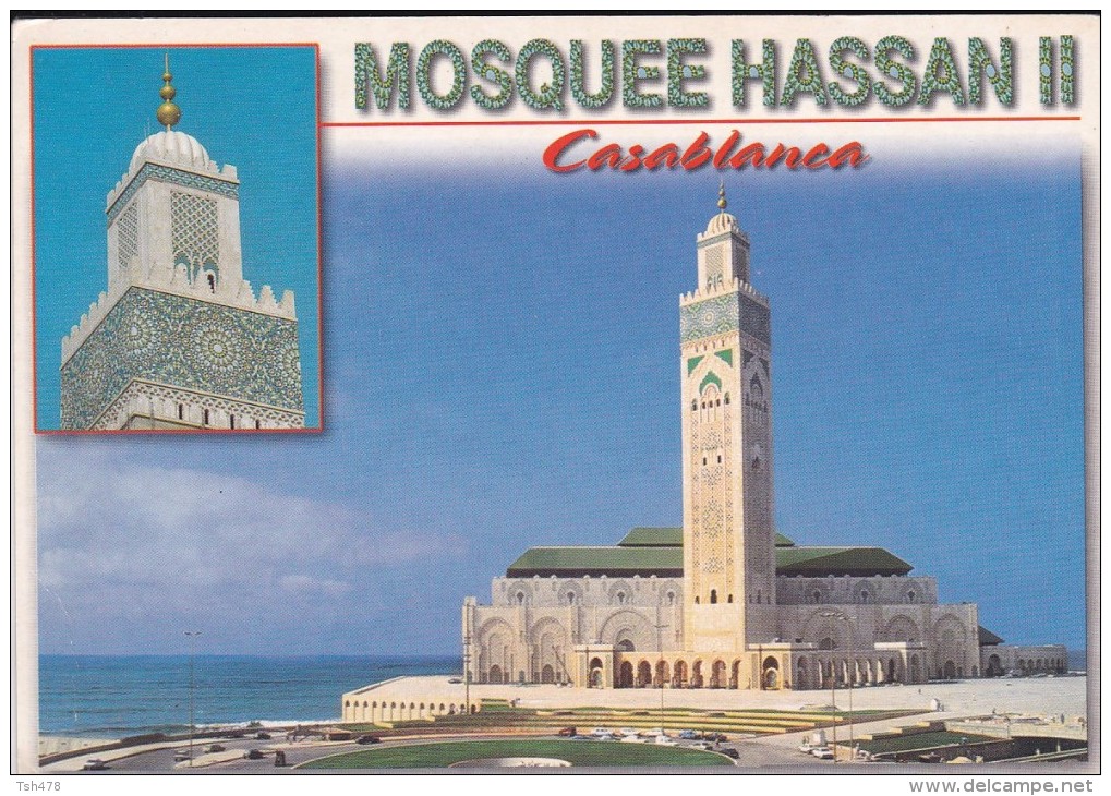 MAROC---CASABLANCA---Mosquée Hassan II---voir 2 Scans - Casablanca