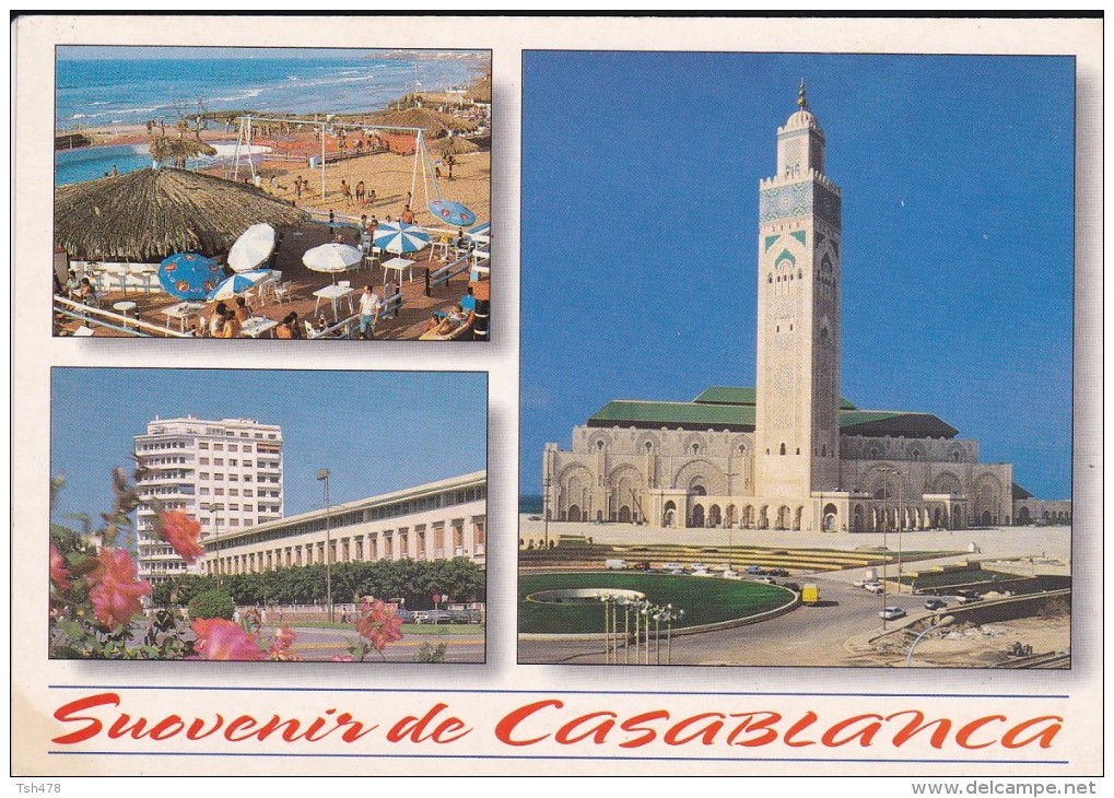 MAROC---CASABLANCA---Souvenir De Casablanca--Multi-vues---voir 2 Scans - Casablanca